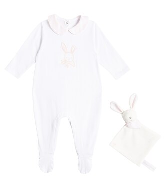 Baby cotton onesie and comforter set | Tartine et Chocolat
