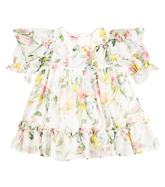 Baby ruffled floral dress | Patachou