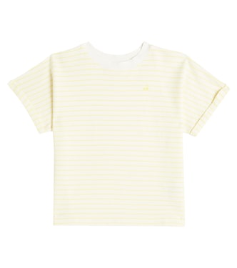 Farah striped cotton-blend jersey T-shirt | Bonpoint