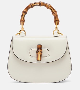 Henkeltasche Gucci Bamboo 1947 Mini aus Leder | Gucci