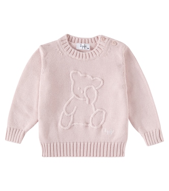 Baby embroidered cotton sweater | Il Gufo