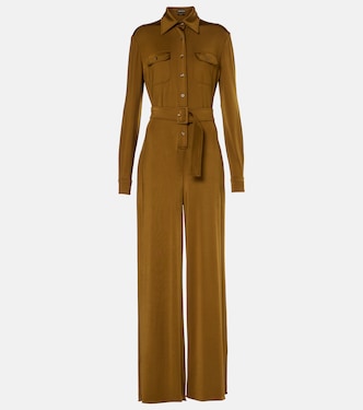 Satin jersey jumpsuit | Tom Ford