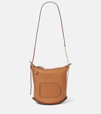 Borsa a spalla Pin Twist in pelle | Delvaux
