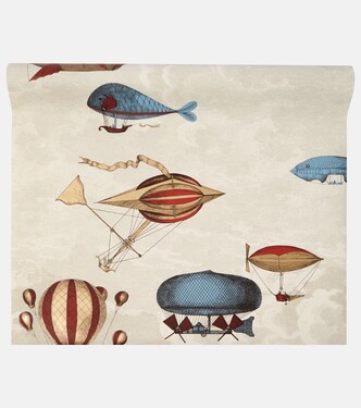 x Cole & Son Macchine Volanti wallpaper | Fornasetti