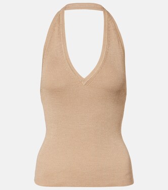 Ivey halterneck silk top | Nili Lotan