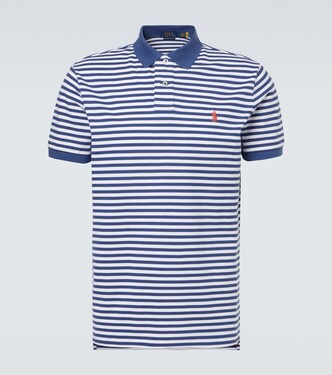 Striped cotton polo shirt | Polo Ralph Lauren