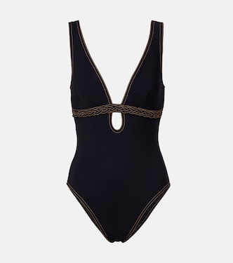 Quinn keyhole cutout swimsuit | Karla Colletto