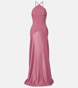 Robe Florie mit Satin | Solace London