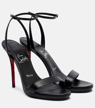 Miss Z 120皮革露跟高跟鞋 | Christian Louboutin