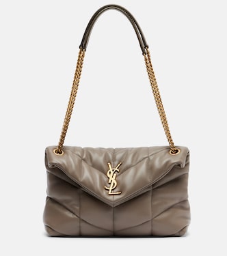 Puffer Small quilted leather shoulder bag | Saint Laurent