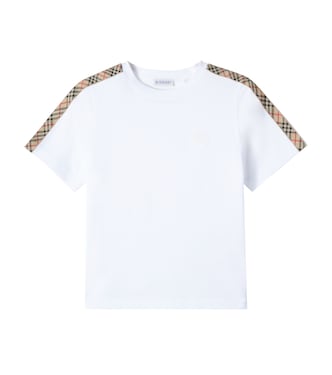 T-Shirt Burberry Check aus Baumwoll-Jersey | Burberry Kids
