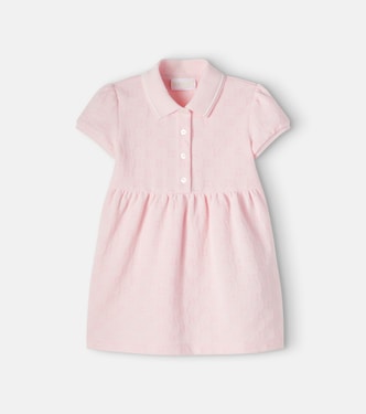 Baby Polokleid GG aus Baumwolle | Gucci Kids