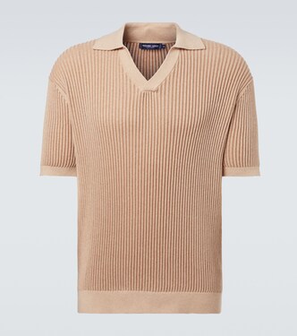 Polo Rino in cotone e cashmere | Frescobol Carioca