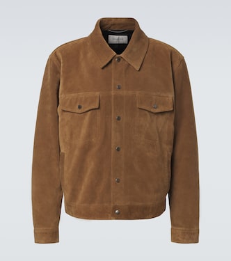 Suede blouson jacket | Saint Laurent