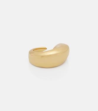 Prisma gold-plated sterling silver ring | Bottega Veneta