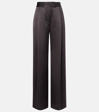 Pantalon ample en satin de soie | The Sei