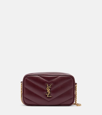 Loulou Mini quilted leather camera bag | Saint Laurent