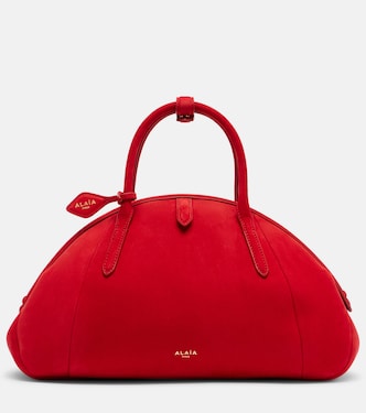 Purse Small suede top-handle bag | Alaïa