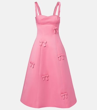 Beatrice bow-detail midi dress | Leo Lin