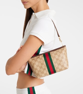 Bustina Essence Mini in canvas GG | Gucci