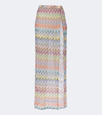 Pareo de lamé en zigzag | Missoni