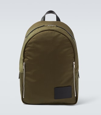 Sac à dos à finitions en cuir | Jil Sander