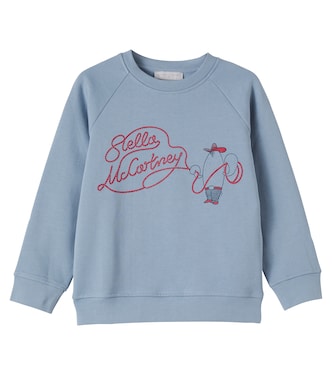 Bedrucktes Sweatshirt aus Baumwoll-Jersey | Stella McCartney Kids
