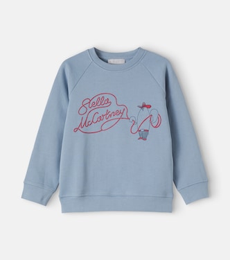 印花棉质针织运动衫 | Stella McCartney Kids