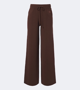 Weite Hose aus einem Wollgemisch | Moncler