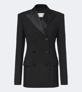 Smokingjacke aus Schurwolle | Sportmax