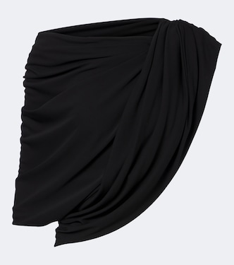 Draped one-shoulder jersey top | Balenciaga