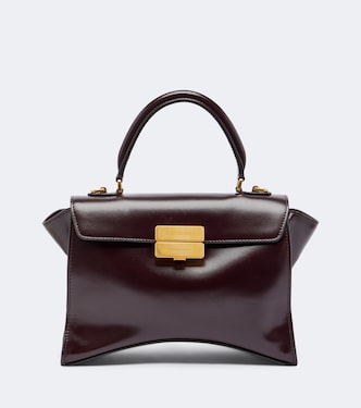 HG Avenue Medium leather top-handle bag | Balenciaga