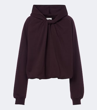 Hooded cotton jersey sweatshirt  | Dries Van Noten