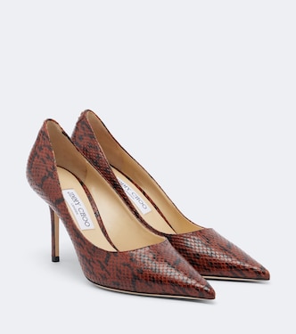 Salones Love de piel grabada | Jimmy Choo
