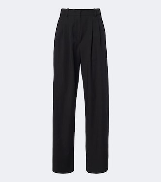 Lyda pleated virgin wool wide-leg pants | Isabel Marant