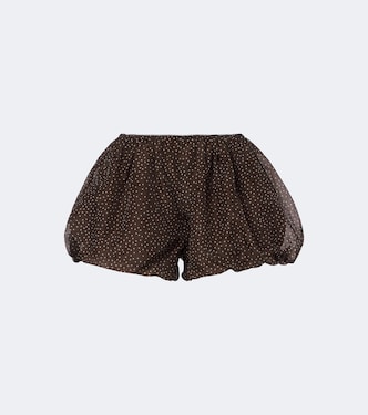 Shorts aus Seidenorganza | SIR