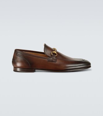 Loafers Gucci Jordaan aus Leder | Gucci