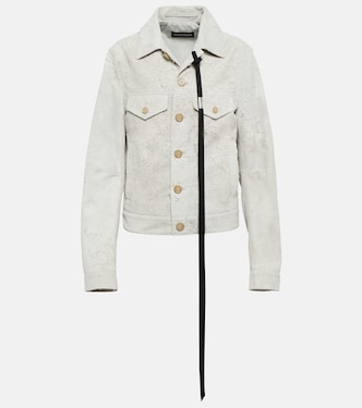 Jacke Anne aus Veloursleder | Ann Demeulemeester