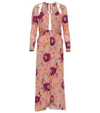Robe midi Jadessi à fleurs | Isabel Marant