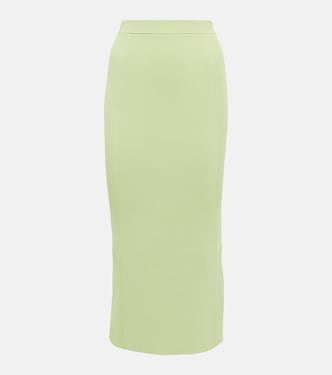 Brooklyn ribbed-knit midi skirt | Simkhai