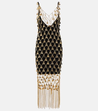 Robe midi à ornements | Rabanne