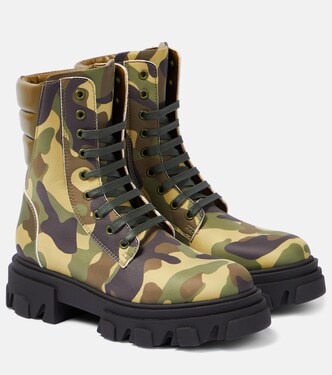 Botas de combate Gia 35 de camuflaje | Gia Borghini