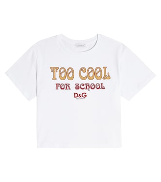 Logo cotton jersey T-shirt | Dolce&Gabbana Kids