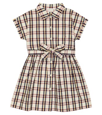 Gisele cotton shirt dress | Bonpoint