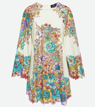 Robe en coton à fleurs | Etro