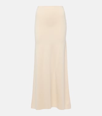 Falda larga Robyn de mezcla de lana | Fforme