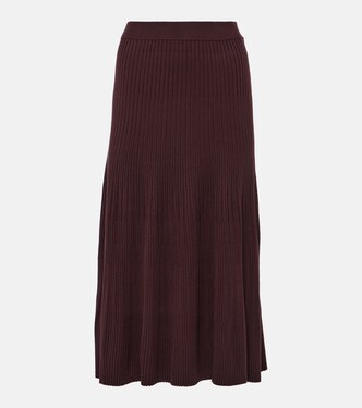 Ireene ribbed-knit midi skirt | Altuzarra