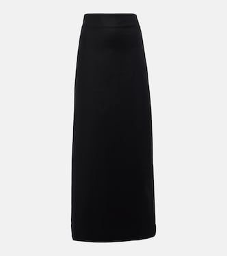 Cotton-blend maxi skirt | Adriana Degreas