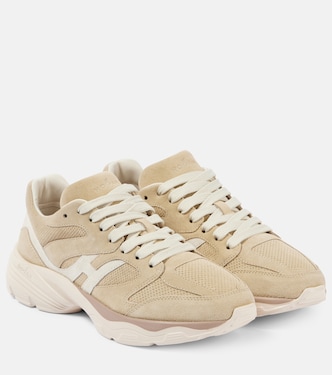 Hogan H665 suede-trimmed sneakers | Hogan
