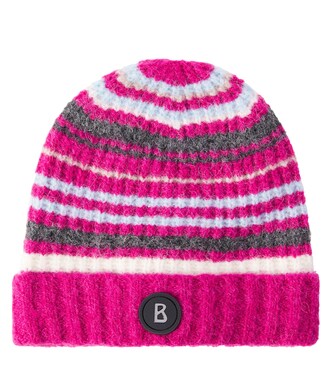 Nyah striped wool-blend beanie | Bogner Kids